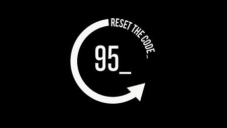 reset the code logo