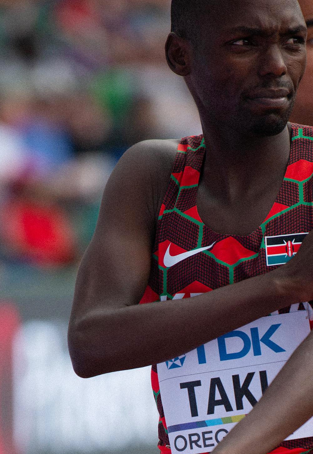 Photo of Kenyan track athlete Kumari Taki by Chloe Montague