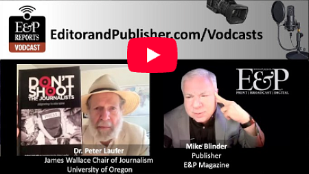 Peter Laufer was interviewed on the Editor & Publisher Report vodcast. 