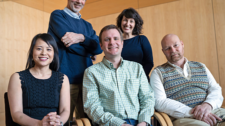 The newsroom staff of Minnesota Public Radio News.