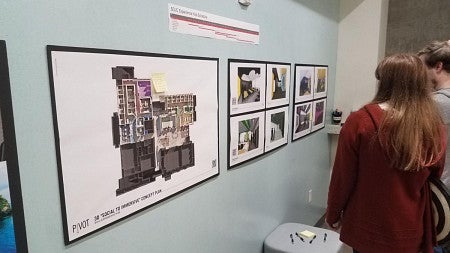University of Oregon SOJC Experience Hub graphics