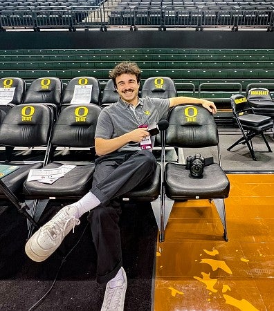 Zakary Christen Cooney in Matthew Knight Arena